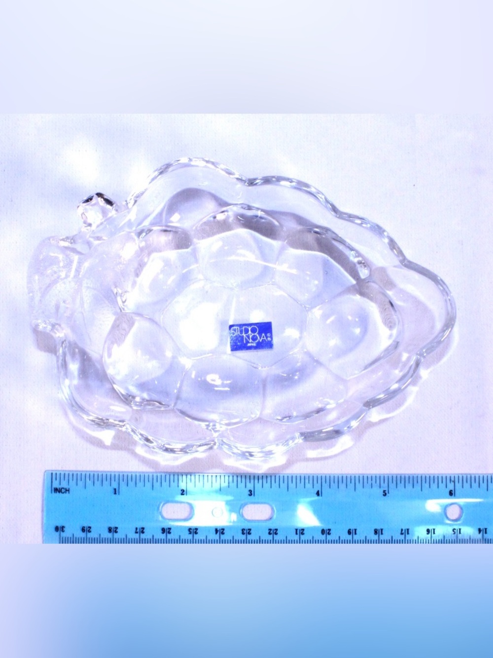 Vintage Studio Nova clear glass Grape Bundle Dish
